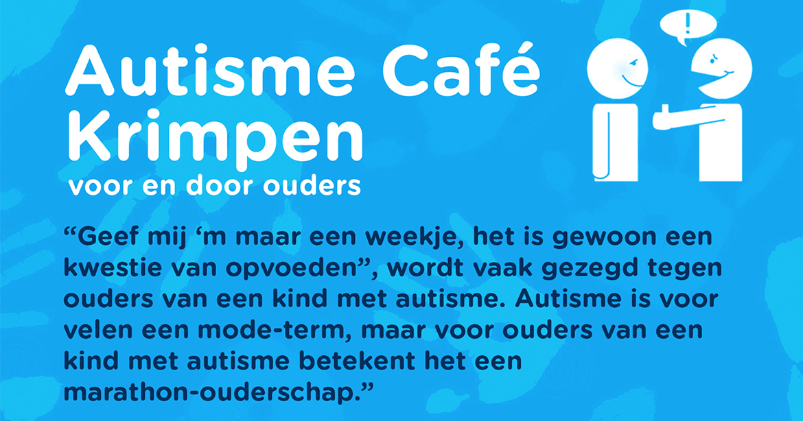 Het eerste Autisme Café in Krimpen aan den IJssel.